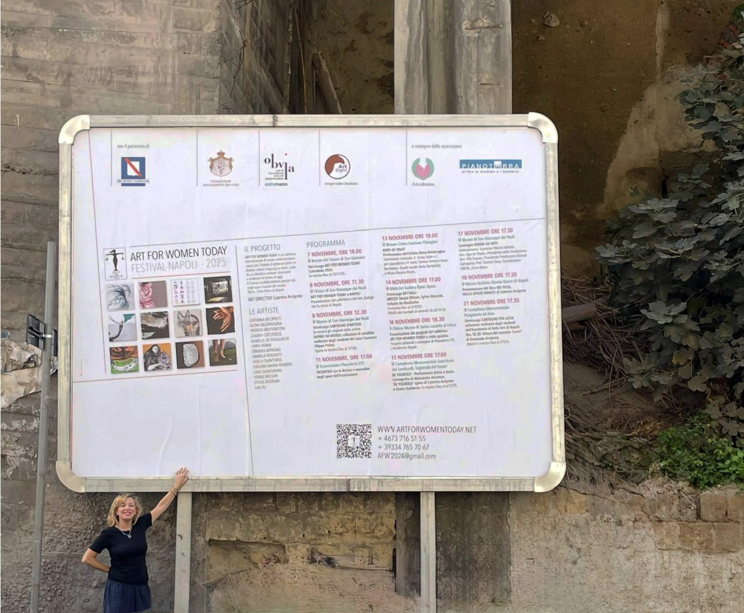 Some of the artists at a Pianoterra event